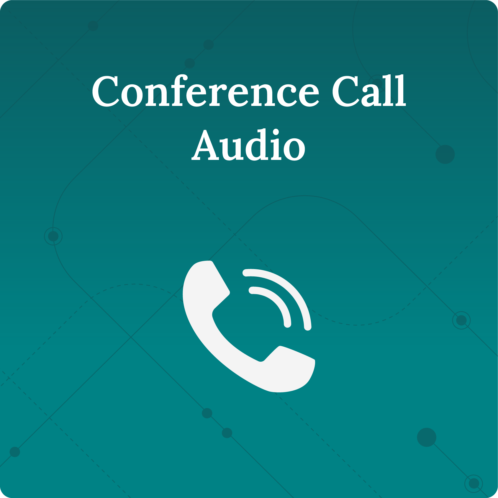 Conference Call Audio